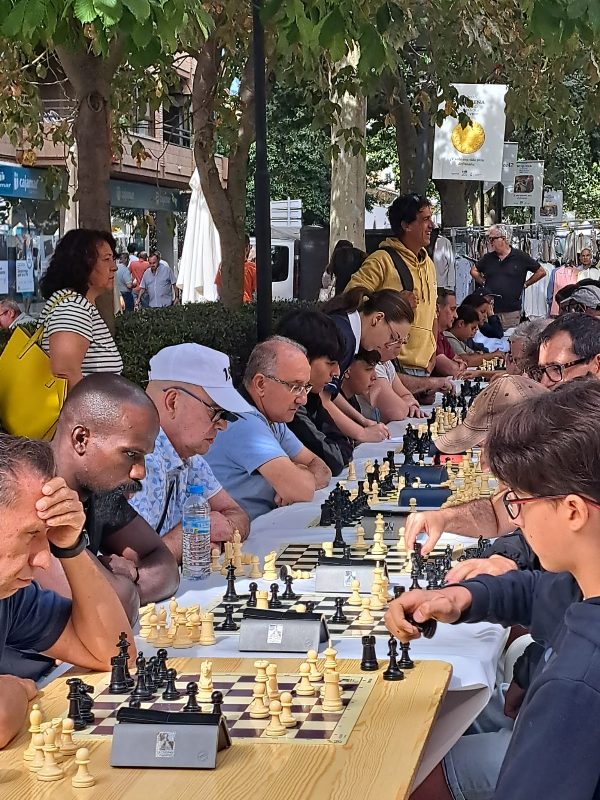 Partida en curso durante el Torneo Blitz