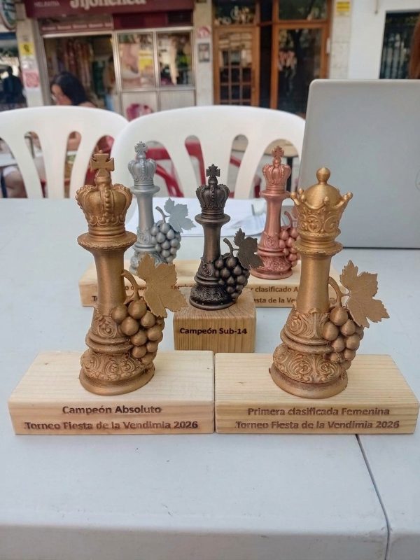 Trofeos del Torneo Blitz