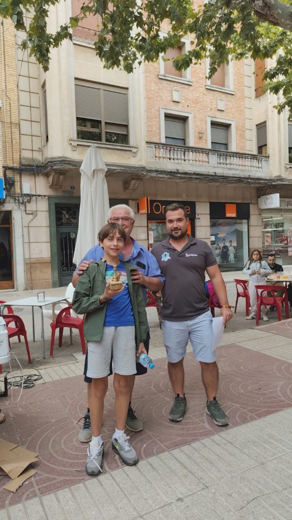 Entrega de premios, categoría sub-12